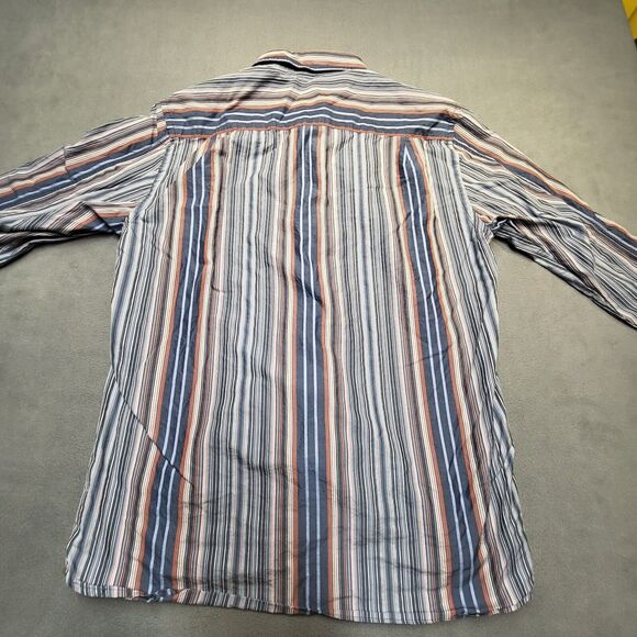 Tommy Bahama Striped Shirt Mens L Long Sleeve Button Up - Picture 7 of 8